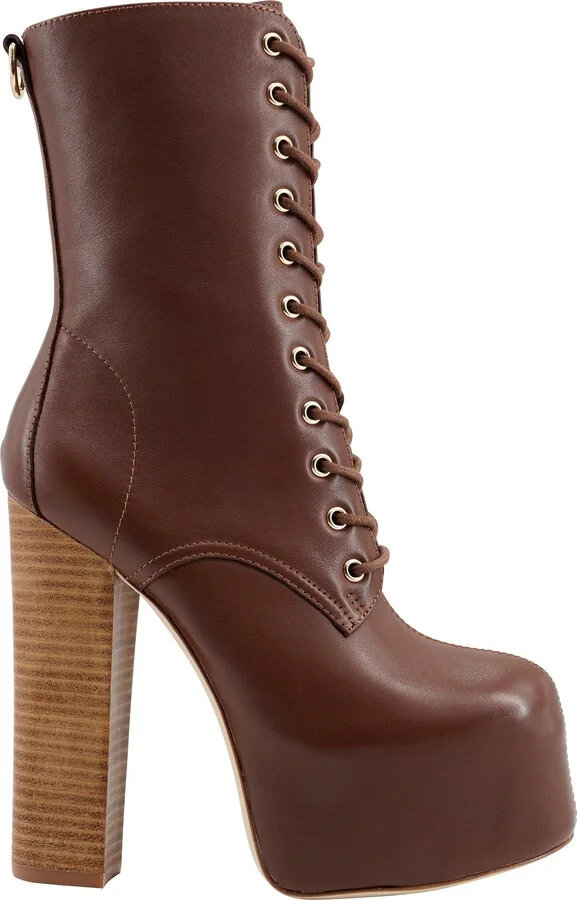 Adara Lace-Up Platform Boot - Image 2