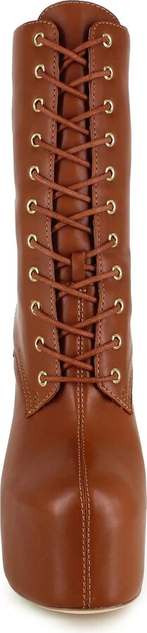 Adara Lace-Up Platform Boot - Image 9