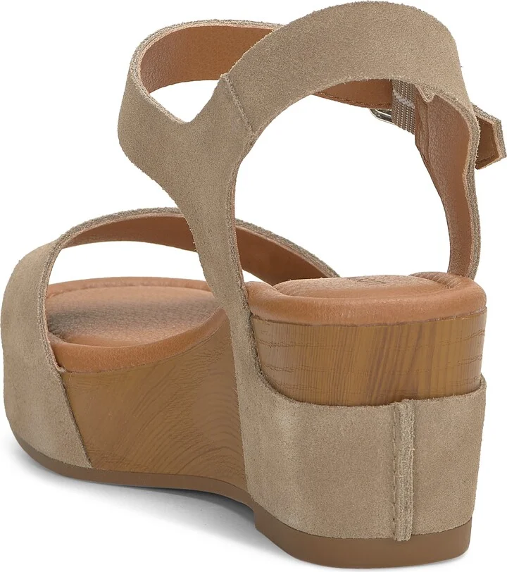 Adario Ankle Strap Platform Wedge Sandal - Image 2