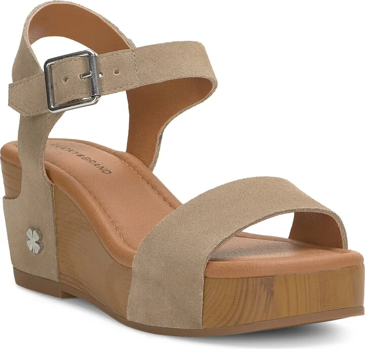Adario Ankle Strap Platform Wedge Sandal