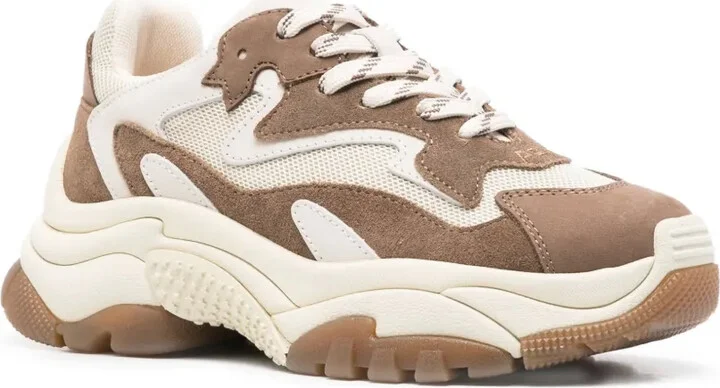 Addict suede panelled chunky sneakers - Image 2
