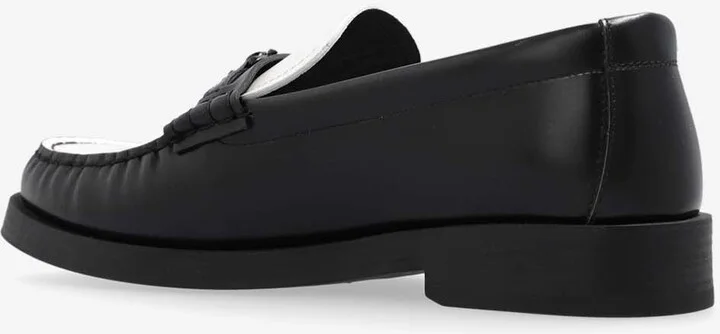 Addie Box Calf Leather Loafers - Image 2
