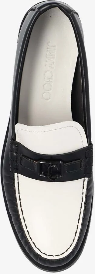 Addie Box Calf Leather Loafers - Image 3