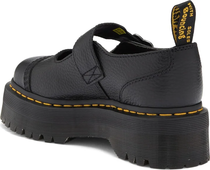 Addina Flower Buckle Platform Mary Jane - Image 2