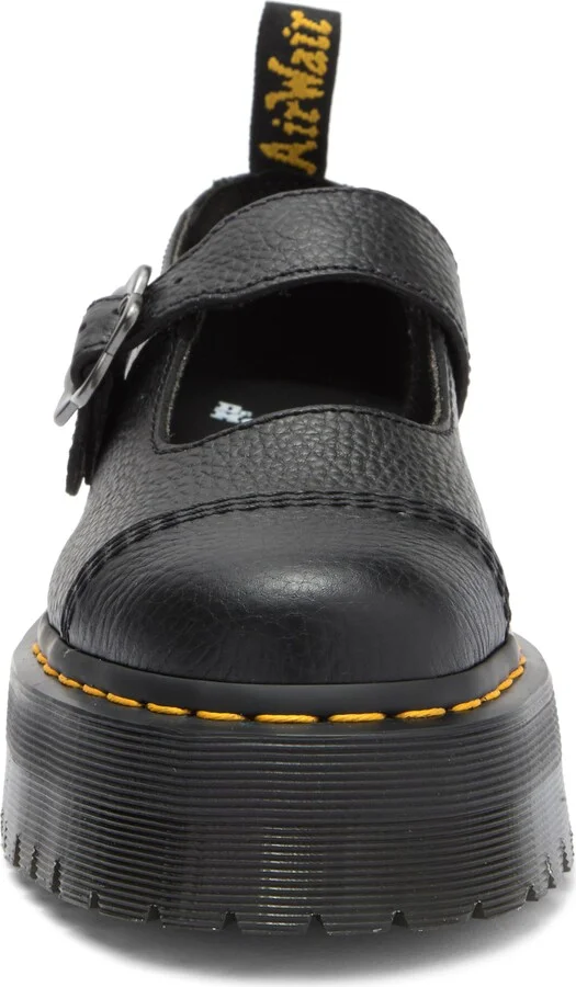 Addina Flower Buckle Platform Mary Jane - Image 3