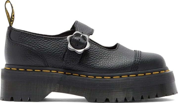 Addina Flower Buckle Platform Mary Jane - Image 4