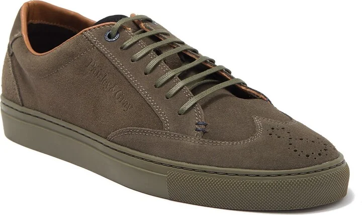OLIVE SUEDE