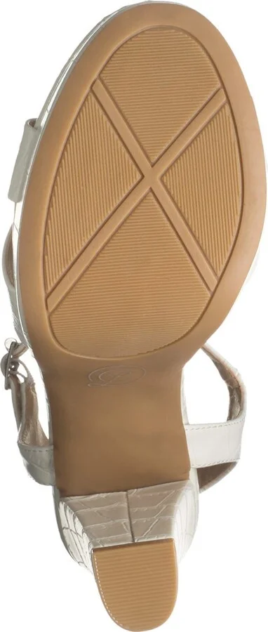 Addy Croc-Embossed Platform Sandal - Image 5