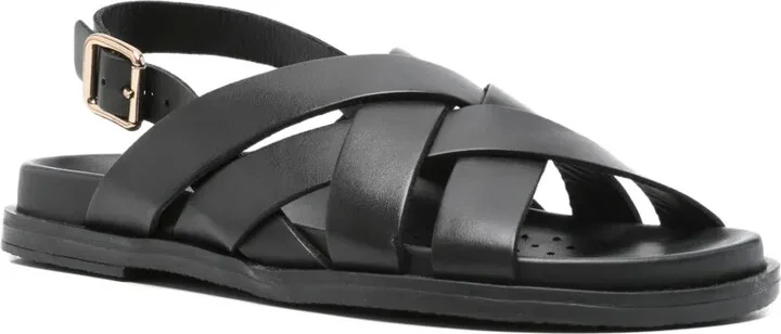 Adelash crossover leather sandals - Image 2