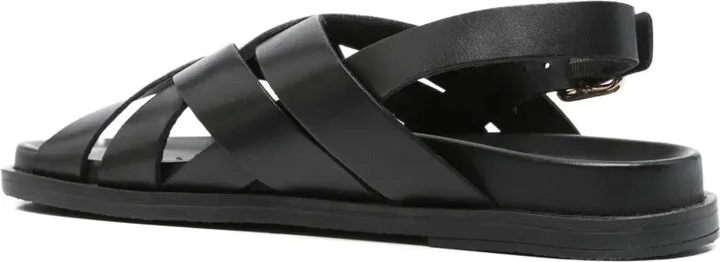 Adelash crossover leather sandals - Image 3