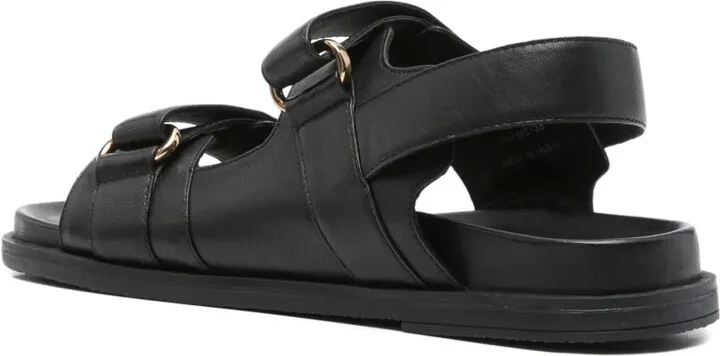 Adelash double-strap leather sandals - Image 3