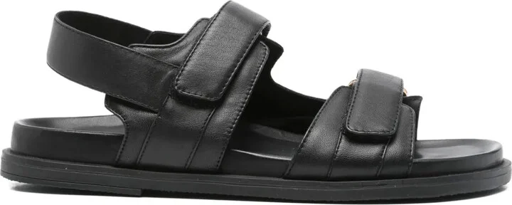 Adelash double-strap leather sandals