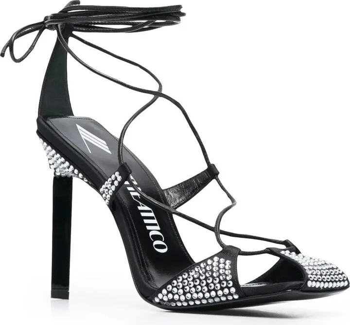 Adele 105mm crystal-embellished sandals - Image 2