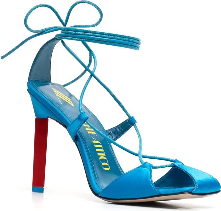 Adele 105mm lace-up sandals - Image 2