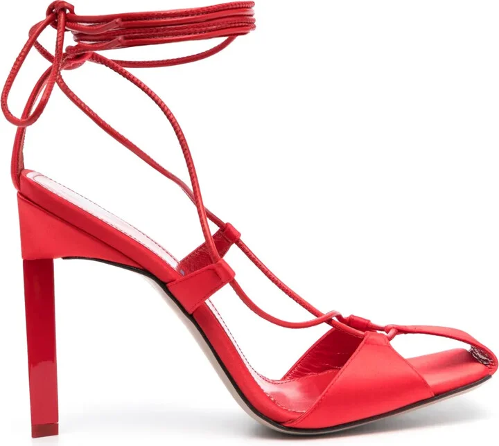 Adele 105mm lace-up sandals