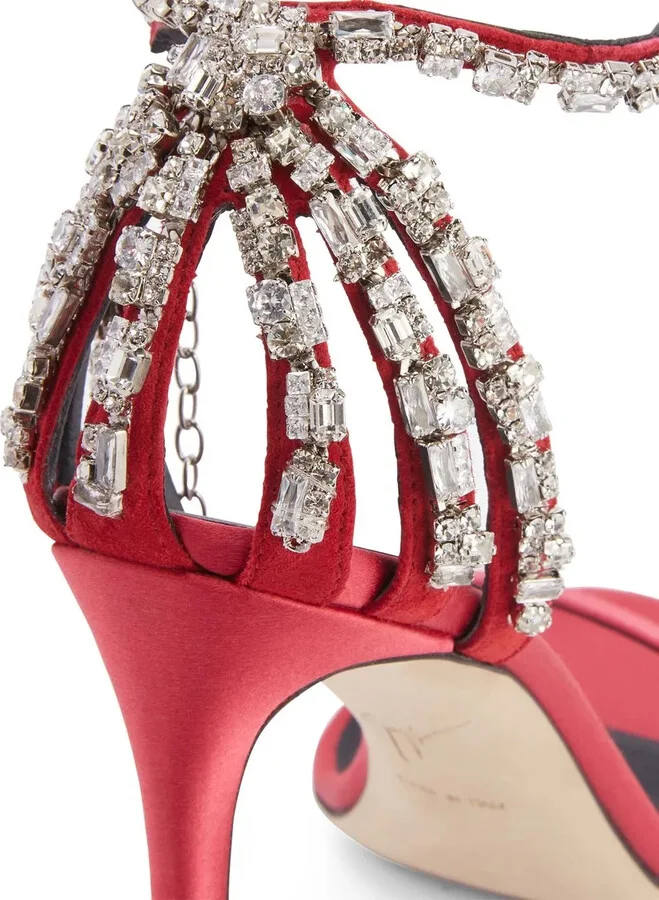 Adele crystal 105mm sandals - Image 4