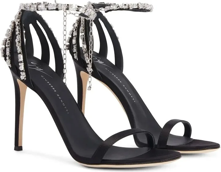 Adele crystal 105mm sandals - Image 2
