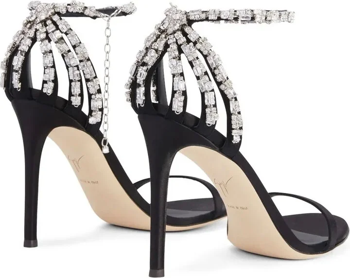 Adele crystal 105mm sandals - Image 3