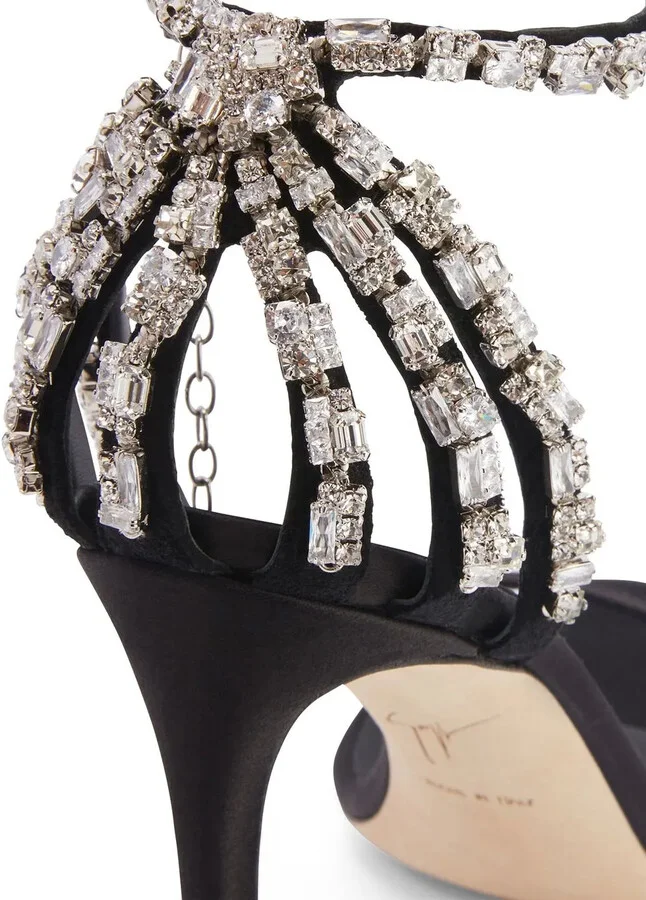 Adele crystal 105mm sandals - Image 4