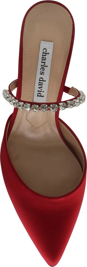 Adelynn Mary Jane Pointed Toe Mule - Image 4
