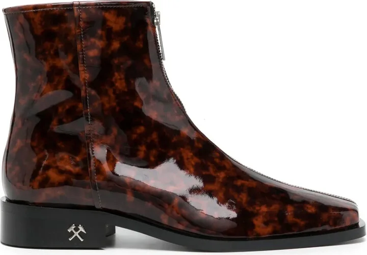 Adem tortoiseshell ankle boots
