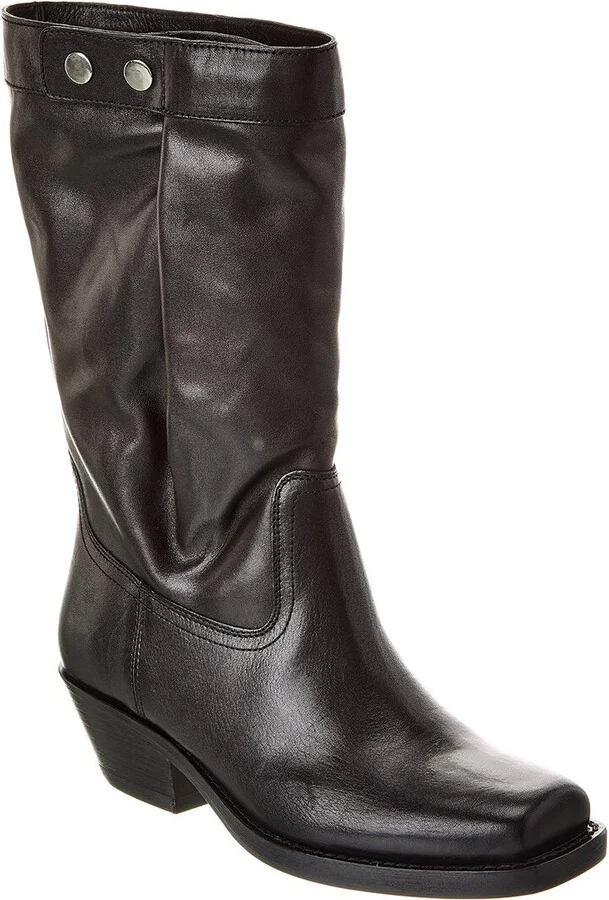 Ademe Leather High Boot