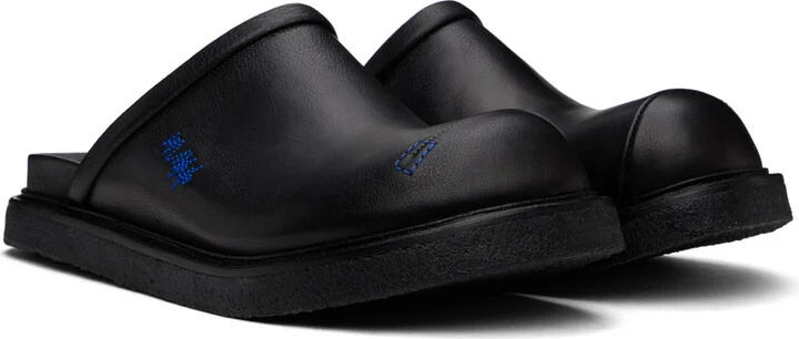 ADER error Black Curve Sabot 02 Slip-on Loafers - Image 4