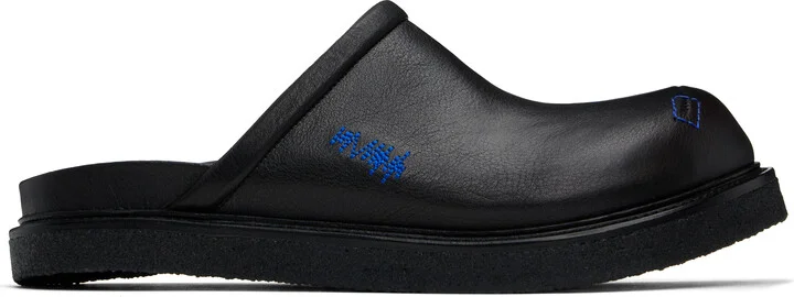 ADER error Black Curve Sabot 02 Slip-on Loafers