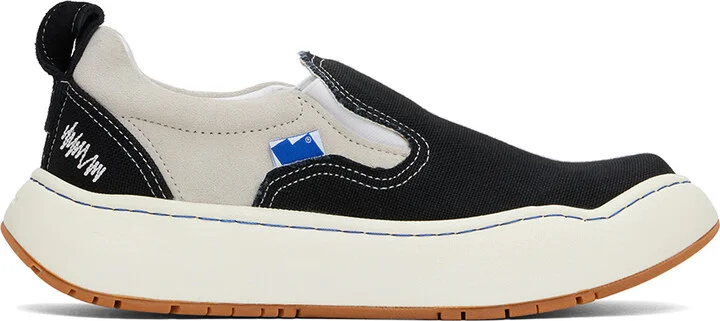 ADER error Black & Gray Log LAD Sneakers