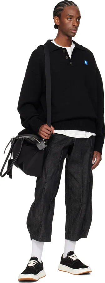 ADER error Black Log Dide Sneakers - Image 5