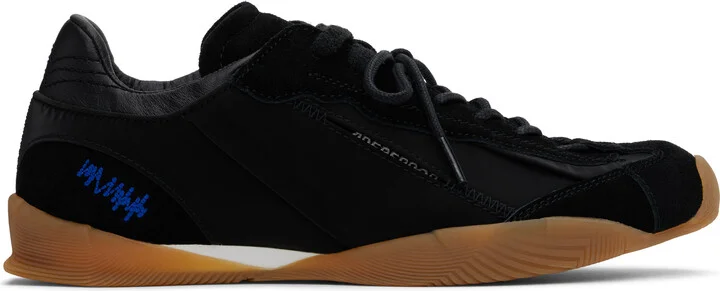 ADER error Black Paneled Sneakers