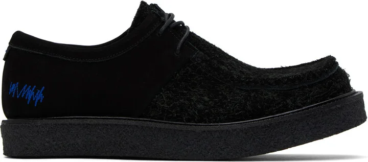ADER error Black Square Loafers
