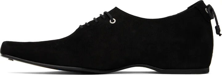ADER error Black Velvet Oxfords - Image 3