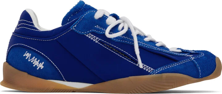 ADER error Blue Paneled Sneakers