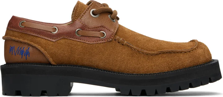 ADER error Brown Curve BS01 Boat Shoes