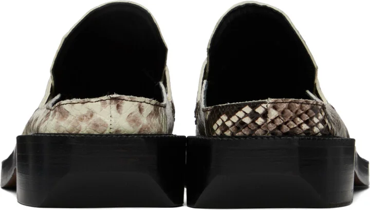 ADER error Brown Curve MU02 Slip-On Loafers - Image 2