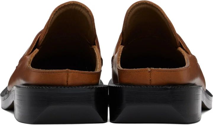 ADER error Brown Curve MU03 Slip-On Loafers - Image 2