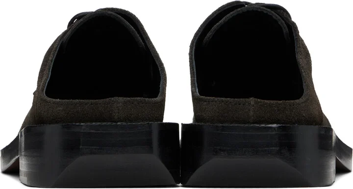 ADER error Gray Curve MU01 Slip-On Derbys - Image 2