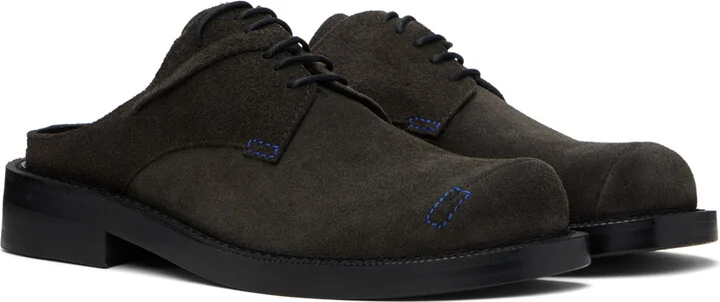 ADER error Gray Curve MU01 Slip-On Derbys - Image 4