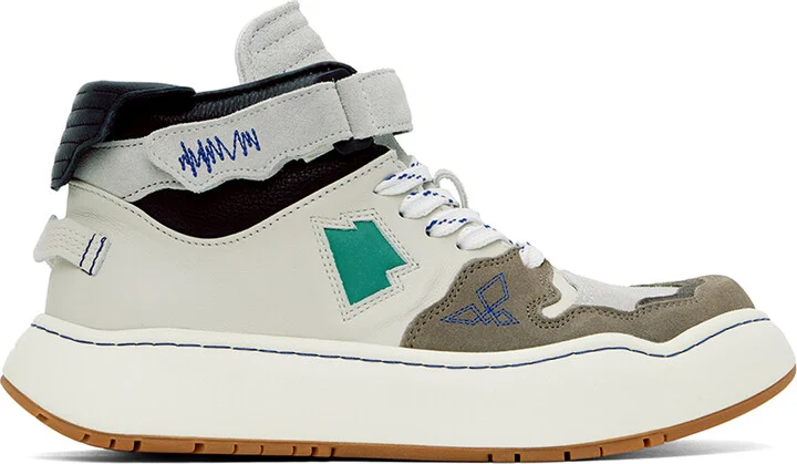 ADER error Green & Gray Log KHALIF Sneakers