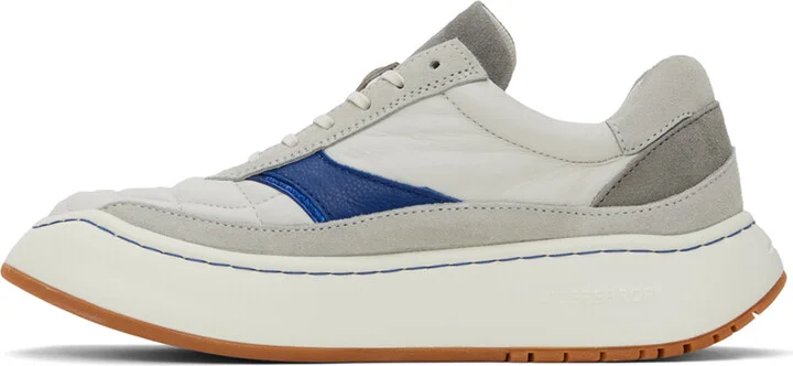 ADER error Off-White & Gray Log WEM Sneakers - Image 3