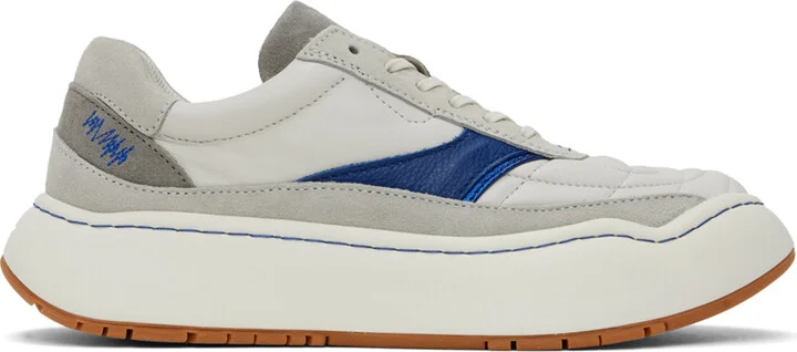 ADER error Off-White & Gray Log WEM Sneakers
