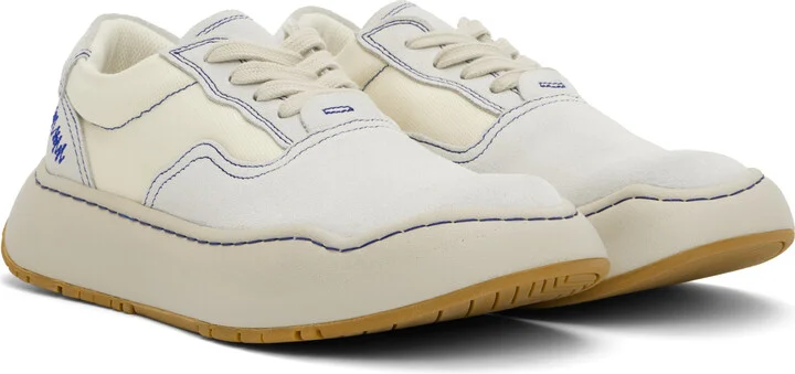 ADER error Off-White Paneled Sneakers - Image 4