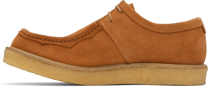 ADER error Orange Lace-Up Oxfords - Image 3