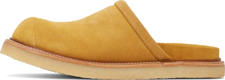 ADER error Tan Curve Sabot 02 Slip-on Loafers - Image 3