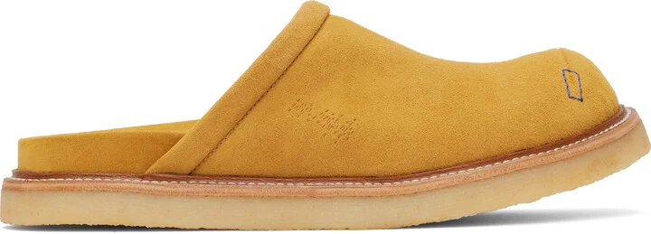 ADER error Tan Curve Sabot 02 Slip-on Loafers