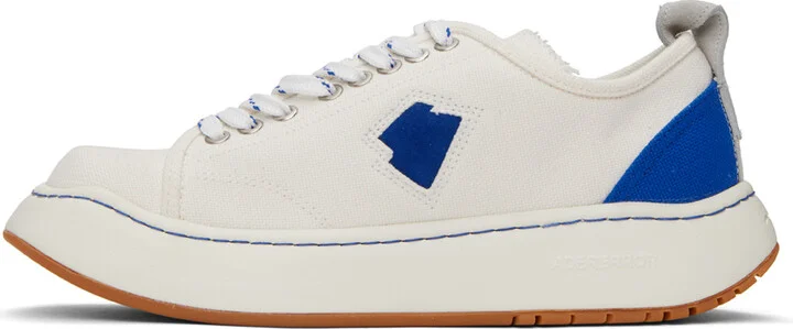 ADER error White Canv Sneakers - Image 3