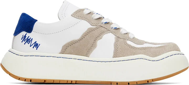 ADER error White & Taupe Log BAUS Sneakers