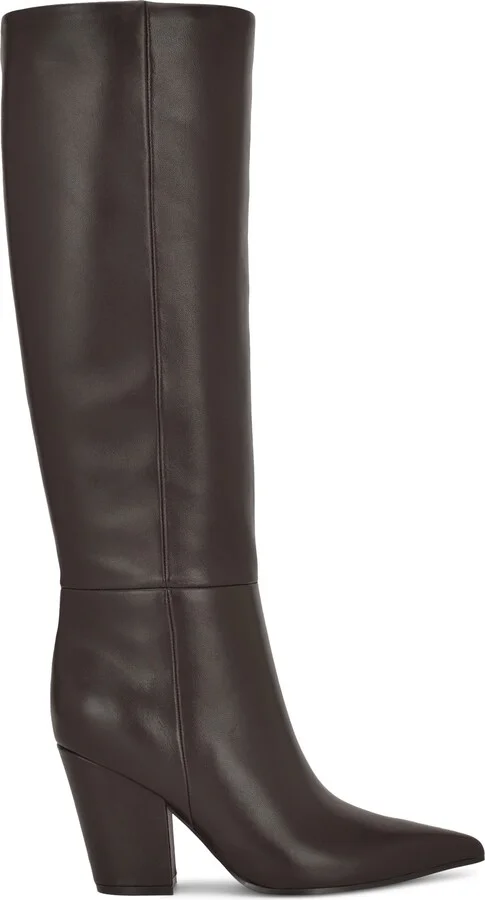 Adera Pointed Toe Knee High Boot - Image 2