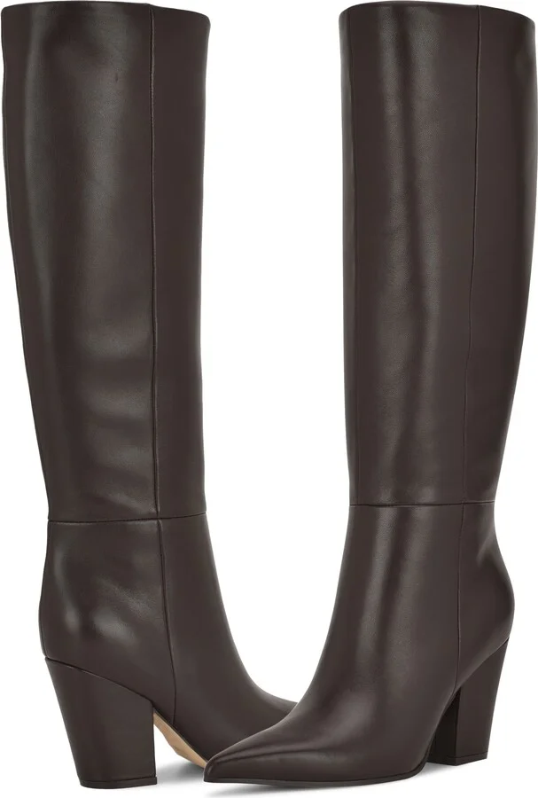 Adera Pointed Toe Knee High Boot - Image 6